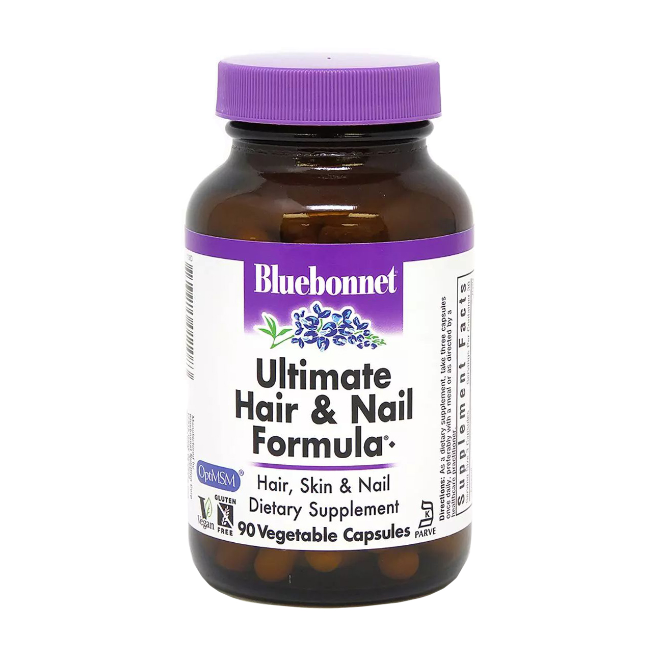 Остаточна формула для волосся та нігтів Bluebonnet Nutrition Ultimate Hair &amp; Nail Formula, 90 капсул